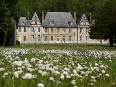 Jardin de l'établissement Maison du Chapelain