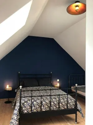 Un ou plusieurs lits dans un hébergement de l'établissement B&B - Entre terre et mer