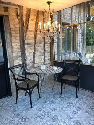 Terrasse ou espace extérieur de l'établissement B&B - Entre terre et mer