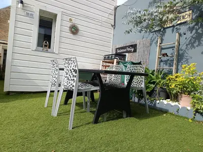 Jardin de l'établissement Le Cocon des Hortillonnages d'Amiens