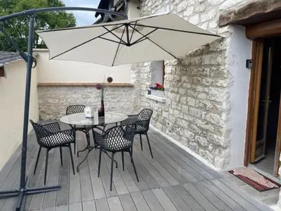 Terrasse ou espace extérieur de l'établissement La maison de Célestine