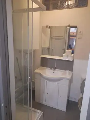 Salle de bains dans l'établissement Bienvenue dans le centre ville d’Amiens