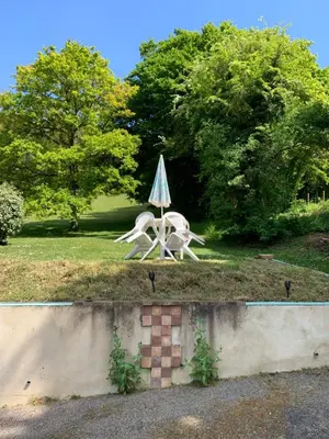 Jardin de l'établissement Le petit Aventin