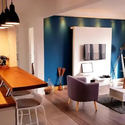Le Bleu - Parking - 2 chambres - 1 bureau