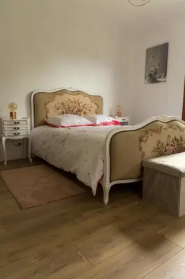 Un ou plusieurs lits dans un hébergement de l'établissement Gîte LE CLOS DES MIGRATEURS