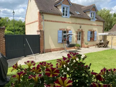 Jardin de l'établissement Gite les Merlettes