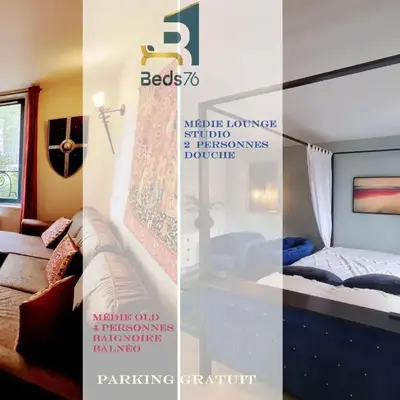 2 Appt MédiéLounge ou MédiéOld