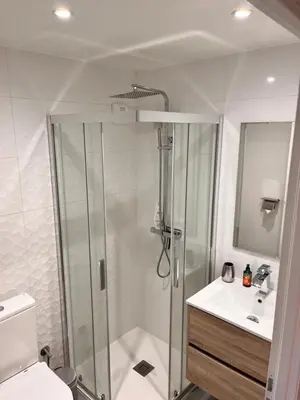 Salle de bains dans l'établissement Vexin Studio