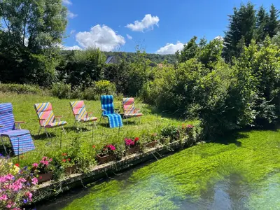 Paysage naturel près de la maison de vacances