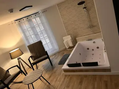 Plan de l'établissement Magnifique Loft 35m2 Jacuzzi RVB NIGHT 1 ÉTABLISSEMENT FERMÉ DEFINITIVEMENT