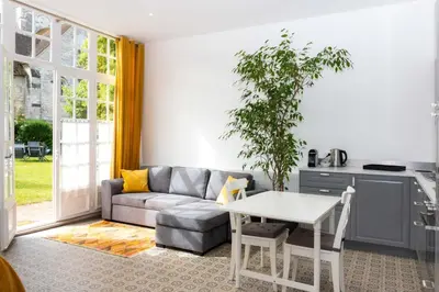 Coin salon dans l'établissement La maison de Michel