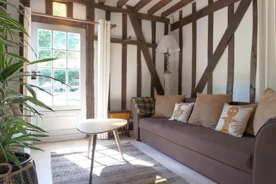 Coin salon dans l'établissement La maison de Michel