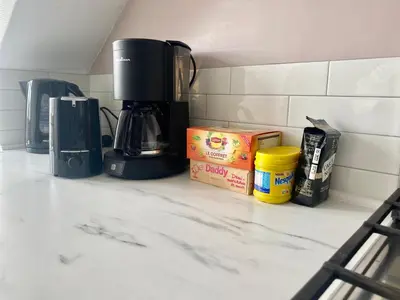 Plateau bouilloire dans l'établissement Magnifique duplex pour huit personnes -070