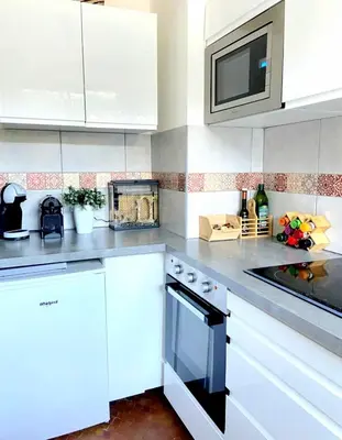 Cuisine ou kitchenette dans l'établissement HYPER CENTRE Gare RER A 250m Paris 20min