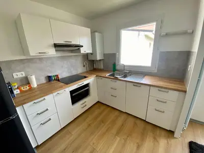 Cuisine ou kitchenette dans l'établissement Le cœur de Rive gauche - Superbe T3 - parking - 082