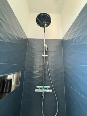 Salle de bains dans l'établissement Appartement Centre ville Louviers