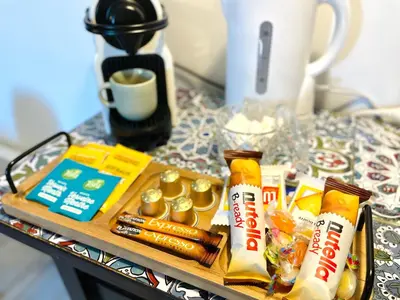 Nourriture dans l'appartement ou à proximité
