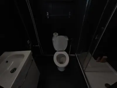 Salle de bains dans l'établissement Studio cosy - Hypercentre - 20 min to Paris