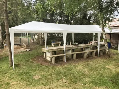 Plan de l'établissement Maison spacieuse à Viarmes avec grand jardin et climatisation