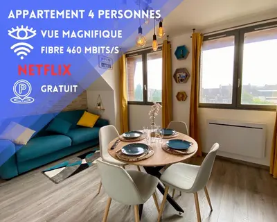 Plan de l'établissement Studio Capucine - Centre ville - Jolie vue - Cosy