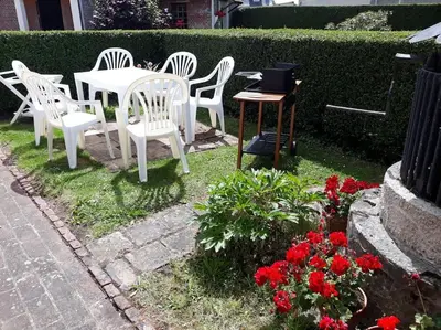 Jardin de l'établissement Beaurepaire Gîte entre Terre et Mer