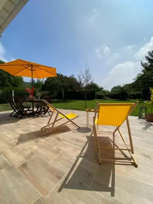 Plan de l'établissement La Maison des Vacances, à deux pas de la mer.