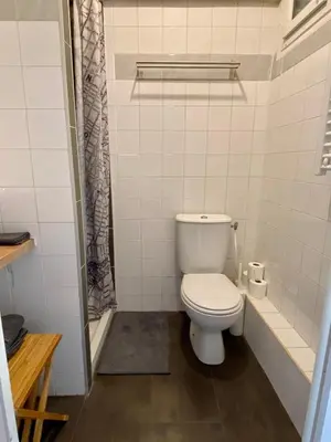 Salle de bains dans l'établissement Joli studio hyper centre