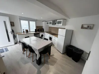 Cuisine ou kitchenette dans l'établissement Location proche Ault,Cayeux-sur-Mer,Le Tréport