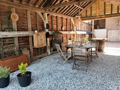 Terrasse ou espace extérieur de l'établissement Gîte 