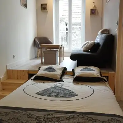 House of twenty- Studio paisible à Dieppe plage et gare à pied - situé rue piétonne - wifi - draps et serviettes inclus -