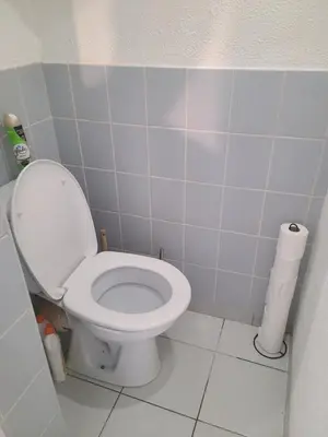 Salle de bains dans l'établissement Studio proche Mer et Port de Dieppe