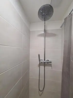 Salle de bains dans l'établissement Studio proche Mer et Port de Dieppe