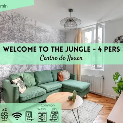 Ambiance Jungle Rouen Centre - MyLittleStay