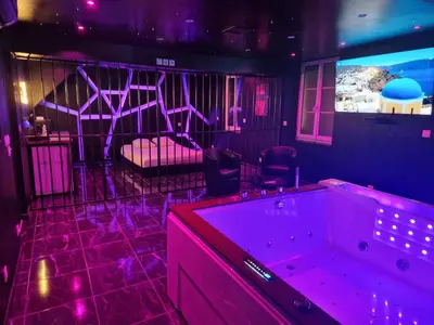 Plan de l'établissement Suite Coquine avec jacuzzi YaoSpa60