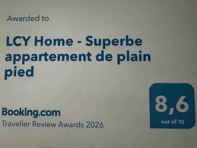 Certificat, récompense, panneau ou autre document affiché dans l'établissement LCY Home - Superbe appartement de plain pied