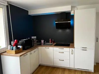 Cuisine ou kitchenette dans l'établissement LCY Home - Superbe appartement de plain pied