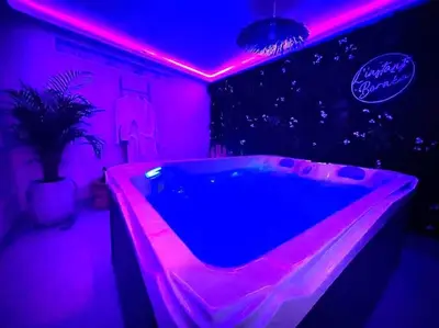 Plan de l'établissement L'instant Bornéo Superbe appartement avec jacuzzi