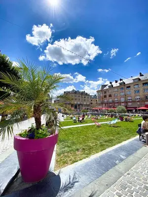 Jardin de l'établissement Apartment house View Rotonde, Amiens