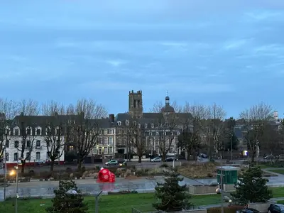 Plan de l'établissement Le petit Dieppois, F2 lumineux et spacieux en centre ville