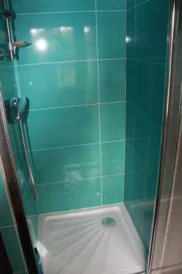 Salle de bains dans l'établissement Le Haut Mesnil-3