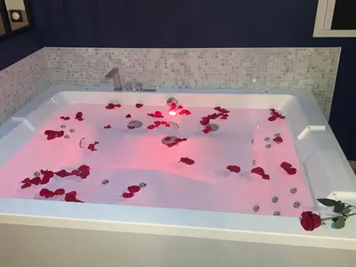 Plan de l'établissement L'Eclipse maison romantique avec Jacuzzi