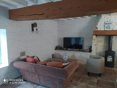 Télévision ou salle de divertissement dans l'établissement O’Pontpoint d’Autrefois