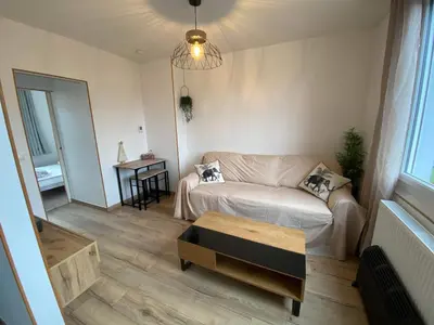 Un ou plusieurs lits dans un hébergement de l'établissement Maison de ville