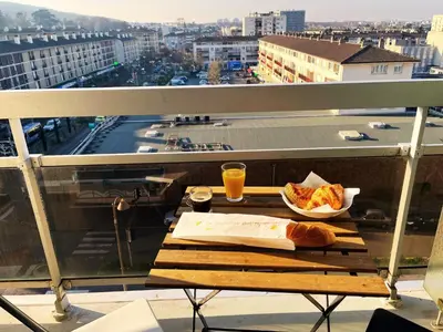 Plan de l'établissement Corti - Studio Hypercentre - Grand Balcon - Fibre #SirDest