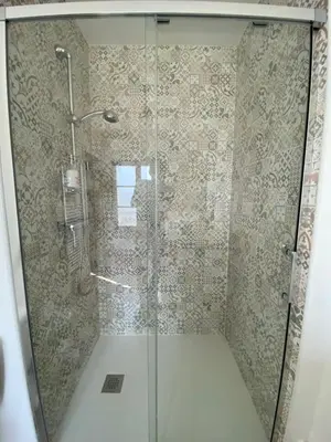 Salle de bains dans l'établissement Au Studio Pissarro