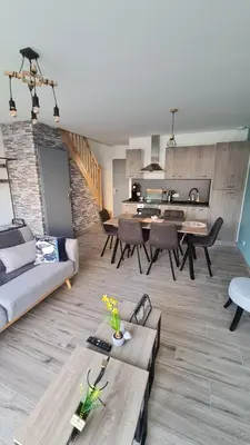 Cuisine ou kitchenette dans l'établissement L'Oléron