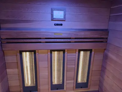 Plan de l'établissement Love Story Chalet avec jacuzzi et sauna