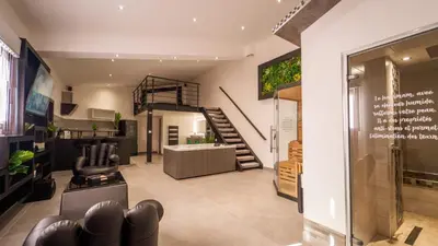 Coin salon dans l'établissement Mezza 47 spa