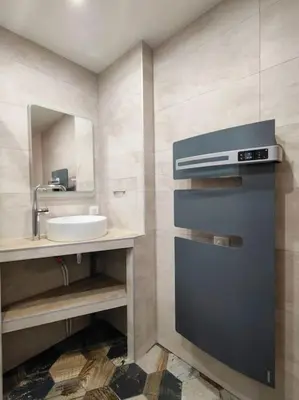 Cuisine ou kitchenette dans l'établissement Hypercentre : vue cathédrale - verrière - cosy