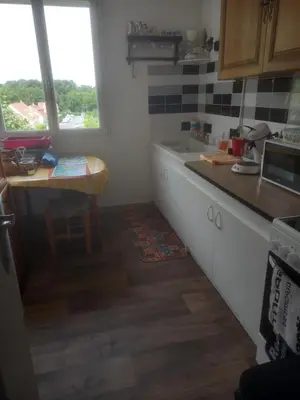 Cuisine ou kitchenette dans l'établissement Spacieux appartement 4 pieces